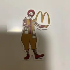 McDonald's マクドナルド ドナルド ステッカー シール