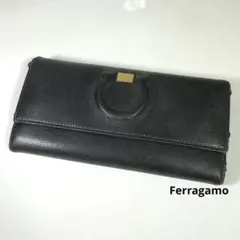 Salvatore Ferragamo フェラガモ ガンチーニ 長財布 ブラックのサムネイル