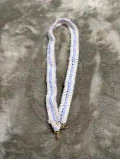 編み物スマホショルダーストラップ