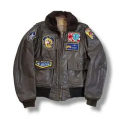 ヴィンテージ Schott ショット G-1 レザー フライトジャケット L