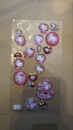 おすそ分け ハローキティボンボンドロップシール