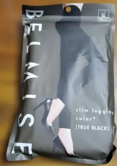 BELMISE スリムレギンス LL TRUE BLACK