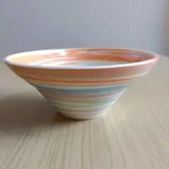 １点物マーブル柄の皿