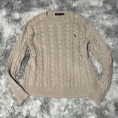✨️現行美品✨️ ポロラルフローレン ケーブルニット