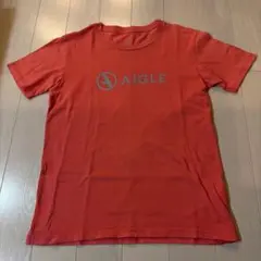 AIGLE 半袖Tシャツ ピンクSサイズ（XS）