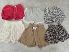 子供用半ズボンセット 6点