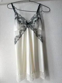 アイボリー レーススリップ