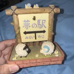 となりのトトロ　平成レトロ　ジブリ　時計 置物　切り株　難あり　【ジャンク品】 となりのトトロ 平成レトロ ジブリ 時計 置物 切り株 難あり