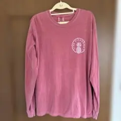 Comfort Colors パイナップル長袖Tシャツ M ピンク系のサムネイル