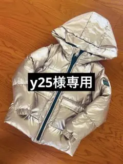 GAP キッズ ダウンコート メタリックピンク 110cm