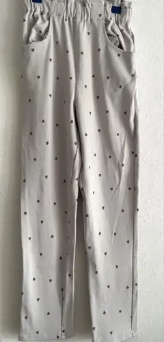 petit main SMILE PANTS ハート柄 ロングパンツのサムネイル