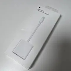 新品未使用 Apple純正 Lightning to USB 3 カメラアダプタ