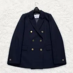 【ていぼん】MaxMara 白タグ カシミヤ混 Pコート 金ボタン ていぼん様 専用】MaxMara 白タグ カシミヤ混 Pコート 金ボタン - メルカリ