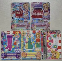 アイカツ トレーディングカード 5枚セット