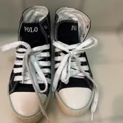 POLO ブラック ハイカットスニーカーのサムネイル