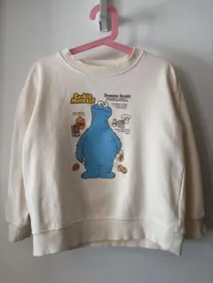 美品★ビーミングバイビームス　セサミストリート トレーナー 120