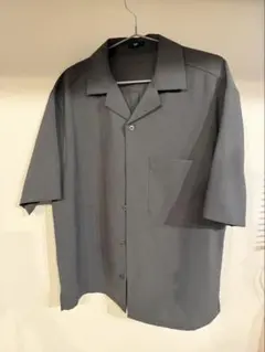 山内 ノーミュールシングルサマーウール ショートスリーブシャツ 半袖
