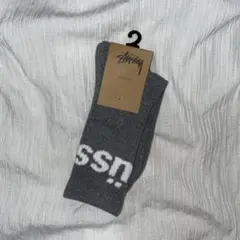 【新品】Stüssy ロゴ入りソックス 1足 1652