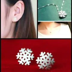 雪の結晶2点セット☆