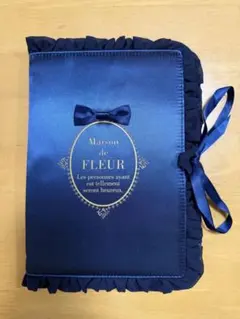 Maison de FLEUR ネイビー 母子手帳ケース
