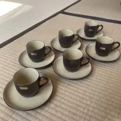 Noritake Folkestone コーヒーセット　(6個)