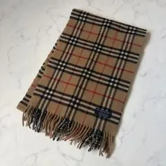 BURBERRY LONDON ノバチェック マフラー ラムウール 英国製