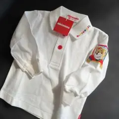 新品　ミキハウス 80 ポロシャツ