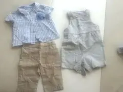 familiar 80cm 男の子　夏服のサムネイル