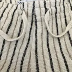 ZARA ストライプ柄 カジュアルパンツ Sサイズ