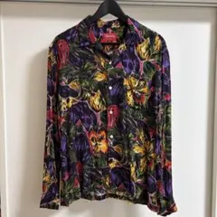 supreme Lily Rayon Shirt 花柄 レーヨン シャツ L - メルカリ
