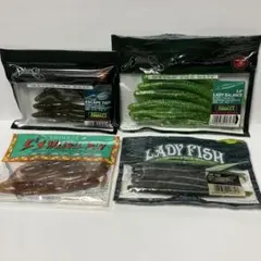 ノリーズ　エスケープツイン&レディーバランス&シュリンピン&レディーフィッシュのサムネイル