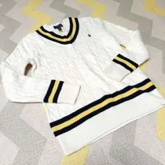 Polo Ralph Lauren ケーブルニット Vネック セーター