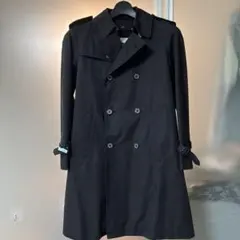 GUCCI グッチ イタリア製 トレンチコート 本物 ネイビー 44 - メルカリ