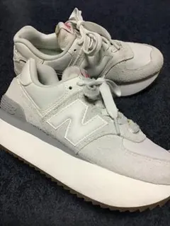 New balance ニューバランスWL574Z厚底スニーカー23cm
