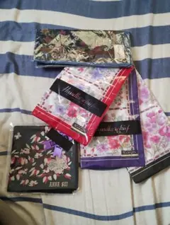 ANNA SUI ハンカチ　その他5枚セット