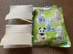 シルバニアファミリー　木馬セット　パンダの赤ちゃん