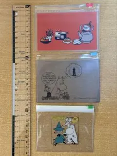 ムーミン　スライダーケース　ジッパーケース　カード入れ
