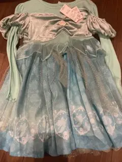 新品未使用　リトシー　アリエル　長袖　ワンピース　コスチューム　130