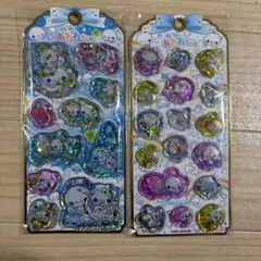 《国内正規品》ぷくぷくあわわちゃん　ウォーターインシール　2種類セット