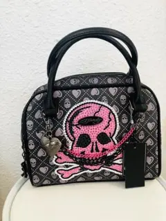 2way ピンク パンク系 スカル スタッズ ショルダーバッグ ピンク | Mercari