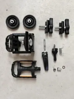 Brompton 純正 ヒンジクランプレバー.シートクランプ.ペダル.ローラー