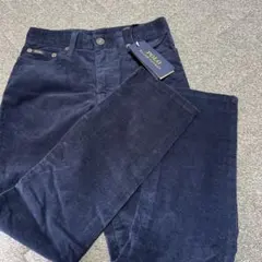 ダク付き　Polo Ralph Lauren ネイビー コーデュロイ 長ズボン