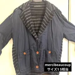 mercibeaucoup ジャケット ネイビー S