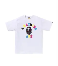 A BATHING APE マルチカラーロゴ Tシャツのサムネイル