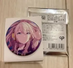 プロセカ　巡音ルカ　グリッター缶バッジ vol.2A