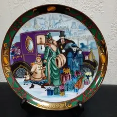 [超美品]ロイヤルコペンハーゲンクリスマスプレート ジングルベル ロイヤルコペンハーゲン クリスマスプレート 1966年