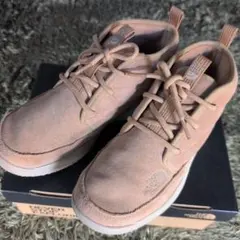 美品　ノースフェイスヌプシチャッカ　スエードブーツ　NFW02373　23センチ