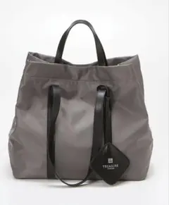 TOPKAPI TREASUREナイロン レザー ハンドル A4 トートバッグ