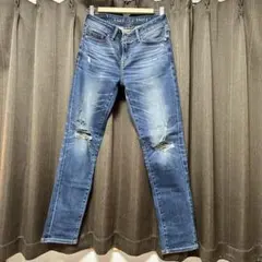 【American Eagle／アメリカンイーグル】ダメージデニム