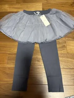 【新品未使用】プティマイン♡レギンス付きチュールスカート　110cm